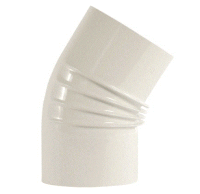 Bertrams Abgasbogen 110x30Gr. weiß